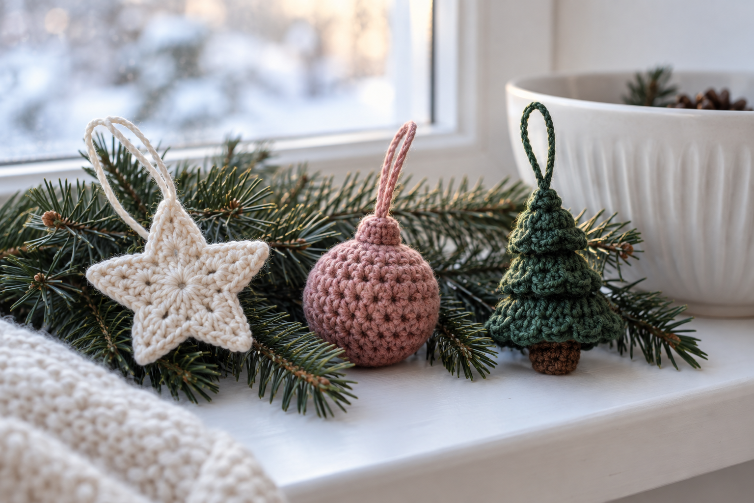 Crochet Christmas ornaments