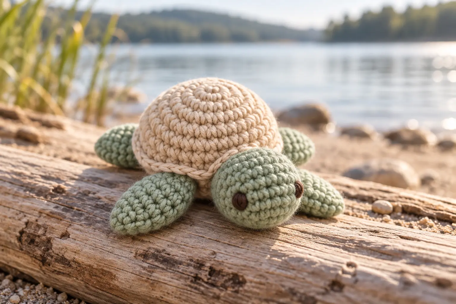 Crochet turtle amigurumi