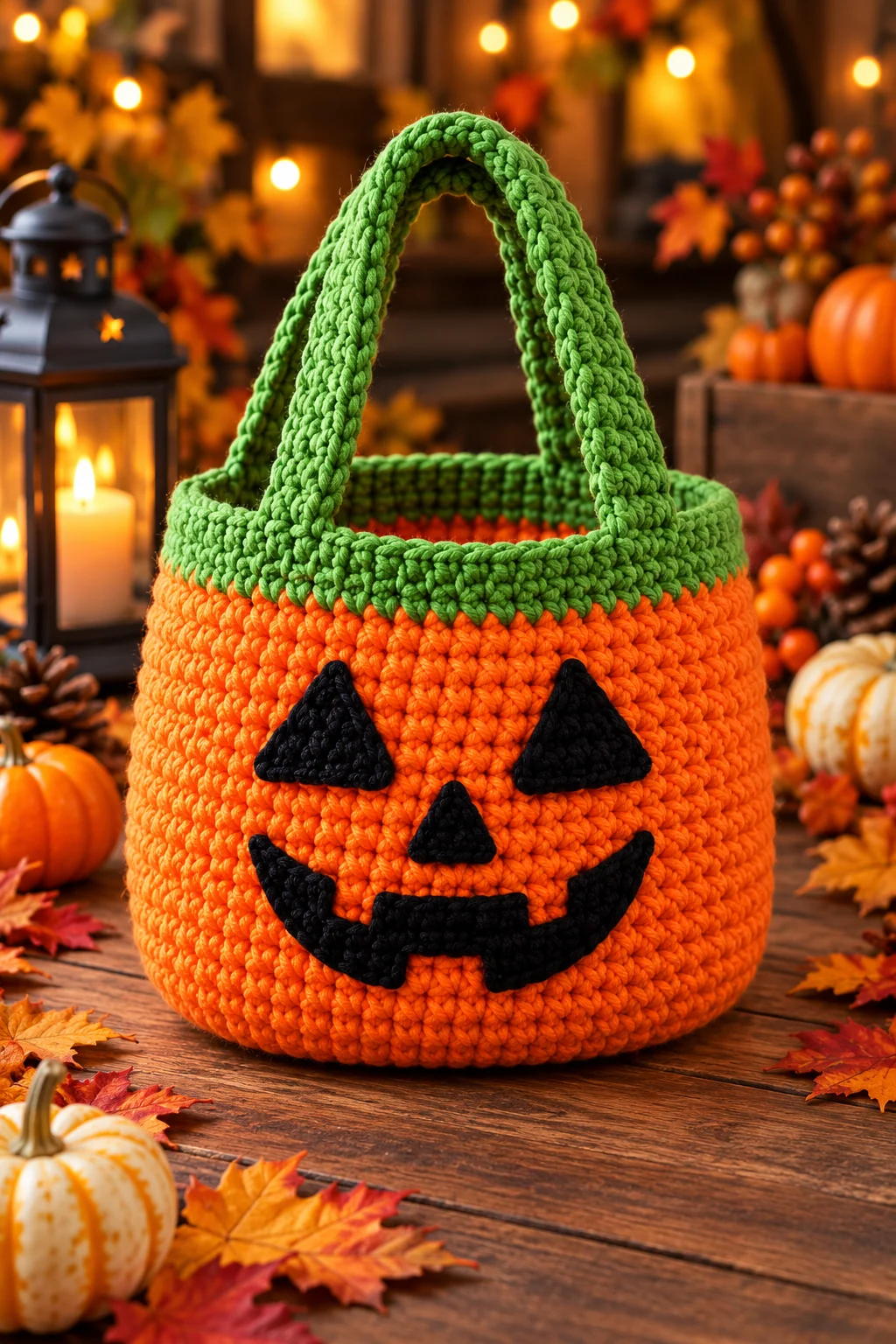 Crochet Halloween Trick-or-Treat Bag Pattern – Free & Easy
